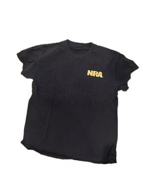 NRA National Rifle Association Black T-shirt Mens Medium